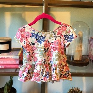 {Old Navy} floral shirt
